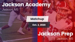 Matchup: Jackson Academy vs. Jackson Prep  2020