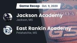Recap: Jackson Academy  vs. East Rankin Academy  2020