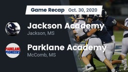 Recap: Jackson Academy  vs. Parklane Academy  2020