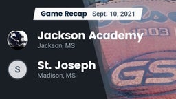 Recap: Jackson Academy  vs. St. Joseph 2021