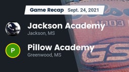 Recap: Jackson Academy  vs. Pillow Academy 2021