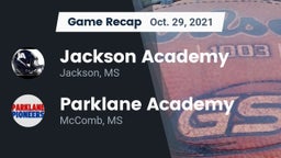 Recap: Jackson Academy  vs. Parklane Academy  2021