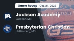 Recap: Jackson Academy  vs. Presbyterian Christian  2022