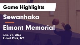 Sewanhaka  vs Elmont Memorial  Game Highlights - Jan. 21, 2023