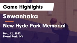 Sewanhaka  vs New Hyde Park Memorial  Game Highlights - Dec. 12, 2023