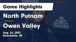 North Putnam  vs Owen Valley  Game Highlights - Aug. 26, 2022