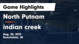 North Putnam  vs indian creek  Game Highlights - Aug. 30, 2022
