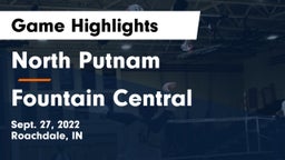 North Putnam  vs Fountain Central  Game Highlights - Sept. 27, 2022