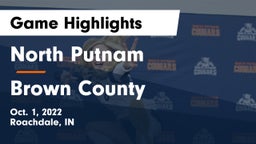 North Putnam  vs Brown County  Game Highlights - Oct. 1, 2022