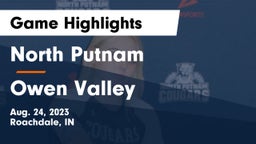 North Putnam  vs Owen Valley  Game Highlights - Aug. 24, 2023