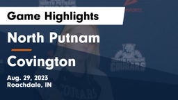 North Putnam  vs Covington  Game Highlights - Aug. 29, 2023