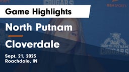 North Putnam  vs Cloverdale  Game Highlights - Sept. 21, 2023