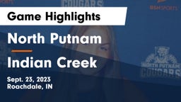 North Putnam  vs Indian Creek  Game Highlights - Sept. 23, 2023