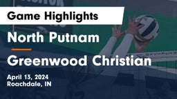 North Putnam  vs Greenwood Christian Game Highlights - April 13, 2024