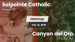 Matchup: Salpointe Catholic vs. Canyon del Oro  2018