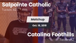 Matchup: Salpointe Catholic vs. Catalina Foothills  2018