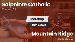 Matchup: Salpointe Catholic vs. Mountain Ridge  2020