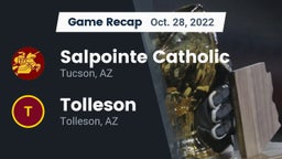 Recap: Salpointe Catholic  vs. Tolleson  2022