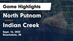North Putnam  vs Indian Creek Game Highlights - Sept. 16, 2023