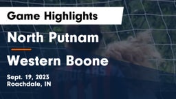 North Putnam  vs Western Boone  Game Highlights - Sept. 19, 2023