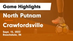 North Putnam  vs Crawfordsville  Game Highlights - Sept. 15, 2022