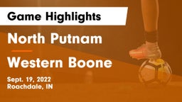 North Putnam  vs Western Boone  Game Highlights - Sept. 19, 2022