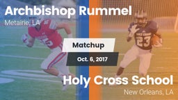 Matchup: Archbishop Rummel vs. Holy Cross School 2017