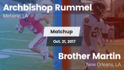 Matchup: Archbishop Rummel vs. Brother Martin  2017