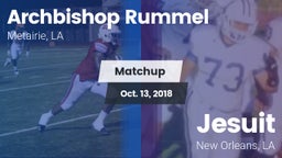 Matchup: Archbishop Rummel vs. Jesuit  2018