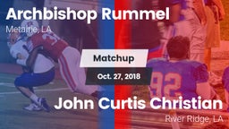 Matchup: Archbishop Rummel vs. John Curtis Christian  2018