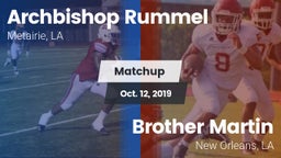 Matchup: Archbishop Rummel vs. Brother Martin  2019