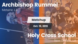 Matchup: Archbishop Rummel vs. Holy Cross School 2019