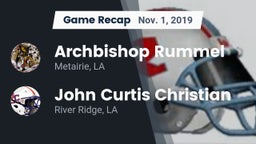 Recap: Archbishop Rummel  vs. John Curtis Christian  2019