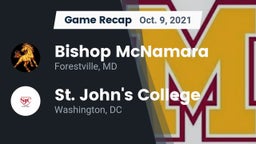 Recap: Bishop McNamara  vs. St. John's College  2021