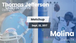 Matchup: Thomas Jefferson vs. Molina  2017