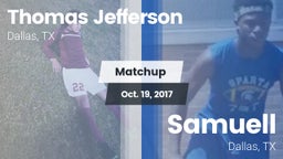 Matchup: Thomas Jefferson vs. Samuell  2017