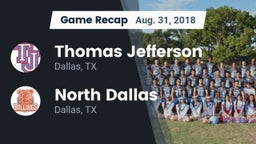 Recap: Thomas Jefferson  vs. North Dallas  2018