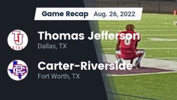 Recap: Thomas Jefferson  vs. Carter-Riverside  2022