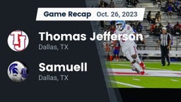 Recap: Thomas Jefferson  vs. Samuell  2023