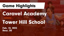 Caravel Academy vs Tower Hill School Game Highlights - Feb. 10, 2023