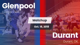 Matchup: Glenpool vs. Durant  2018