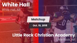Matchup: White Hall vs. Little Rock Christian Academy  2018