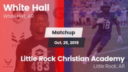 Matchup: White Hall vs. Little Rock Christian Academy  2019