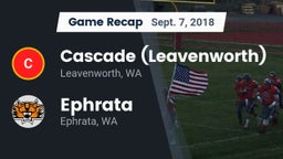 Recap: Cascade  (Leavenworth) vs. Ephrata  2018