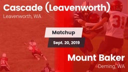 Matchup: Cascade vs. Mount Baker  2019