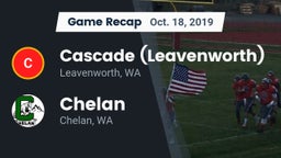 Recap: Cascade  (Leavenworth) vs. Chelan  2019