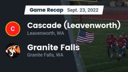 Recap: Cascade  (Leavenworth) vs. Granite Falls  2022