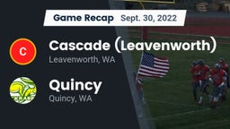 Recap: Cascade  (Leavenworth) vs. Quincy  2022