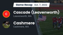 Recap: Cascade  (Leavenworth) vs. Cashmere  2022