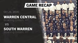 Recap: Warren Central  vs. South Warren  2016